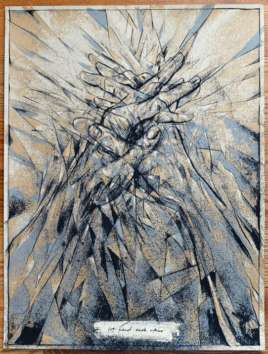 Bjorn Bauer 'We Need Each Other' Print Available