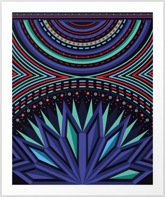 Ramiro Alegre 'Frequency' Print Available