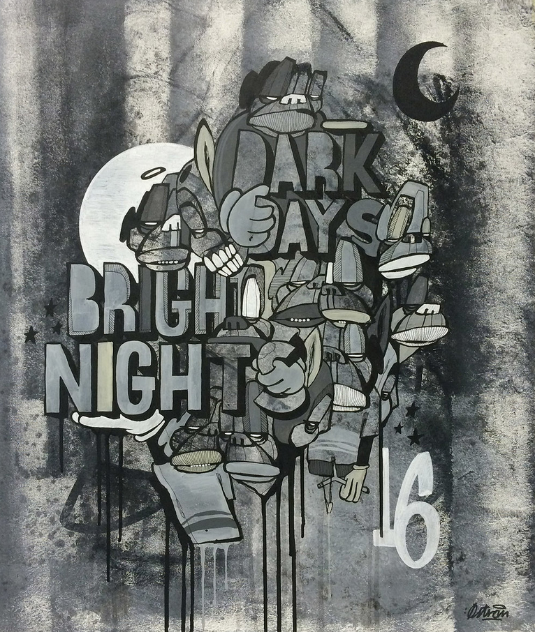 Atle Ostrem 'Dark Days Bright Nights' Print Available