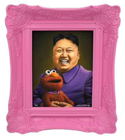 Scott Scheidly 'Tickle Me Un' Framed Print Available