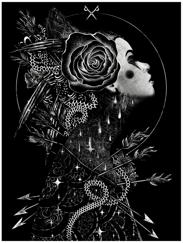 Nikita Kaun 'Weigh Me Down' Print Available