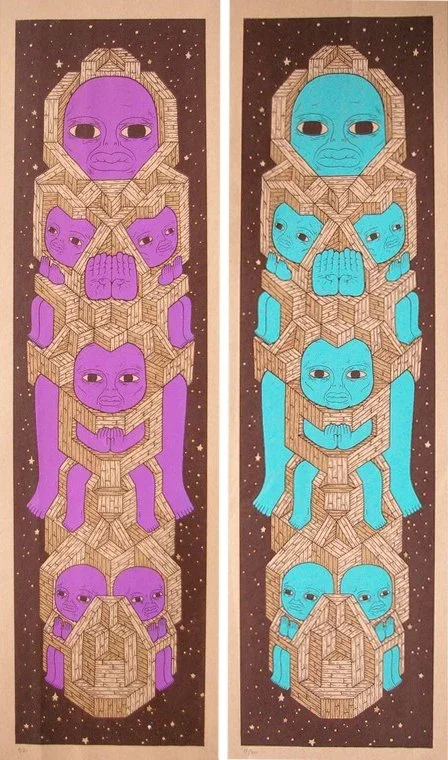 Jesse Jacobs AMAZING 'Cosmic Totem' Prints Available