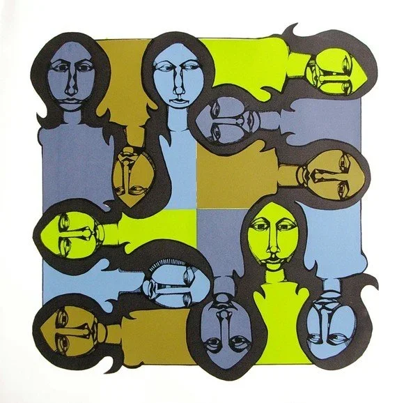 Labrona 'Checkered Queens' Print Available