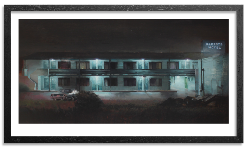 Kim Cogan 'Old Roberts Motel' Print Available