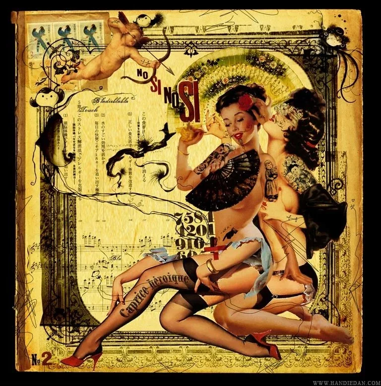 Handiedan '2 Faces' Print Available