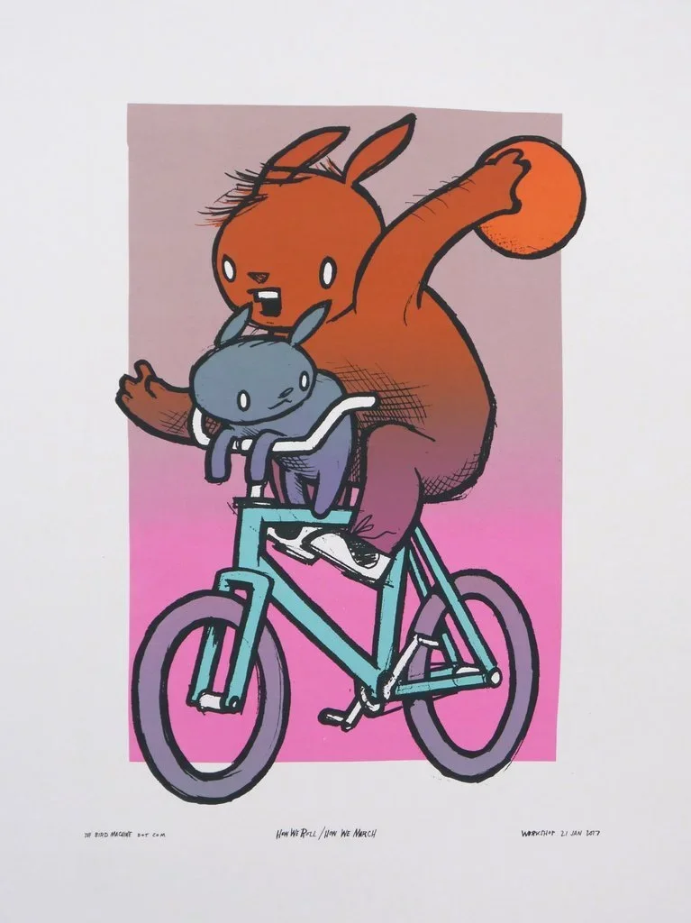 Jay Ryan 'How We Roll/How We March' Print Available