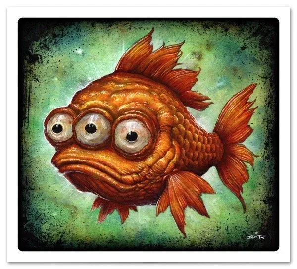 NC Winters 'Two Cars Three Eyes' Print Available