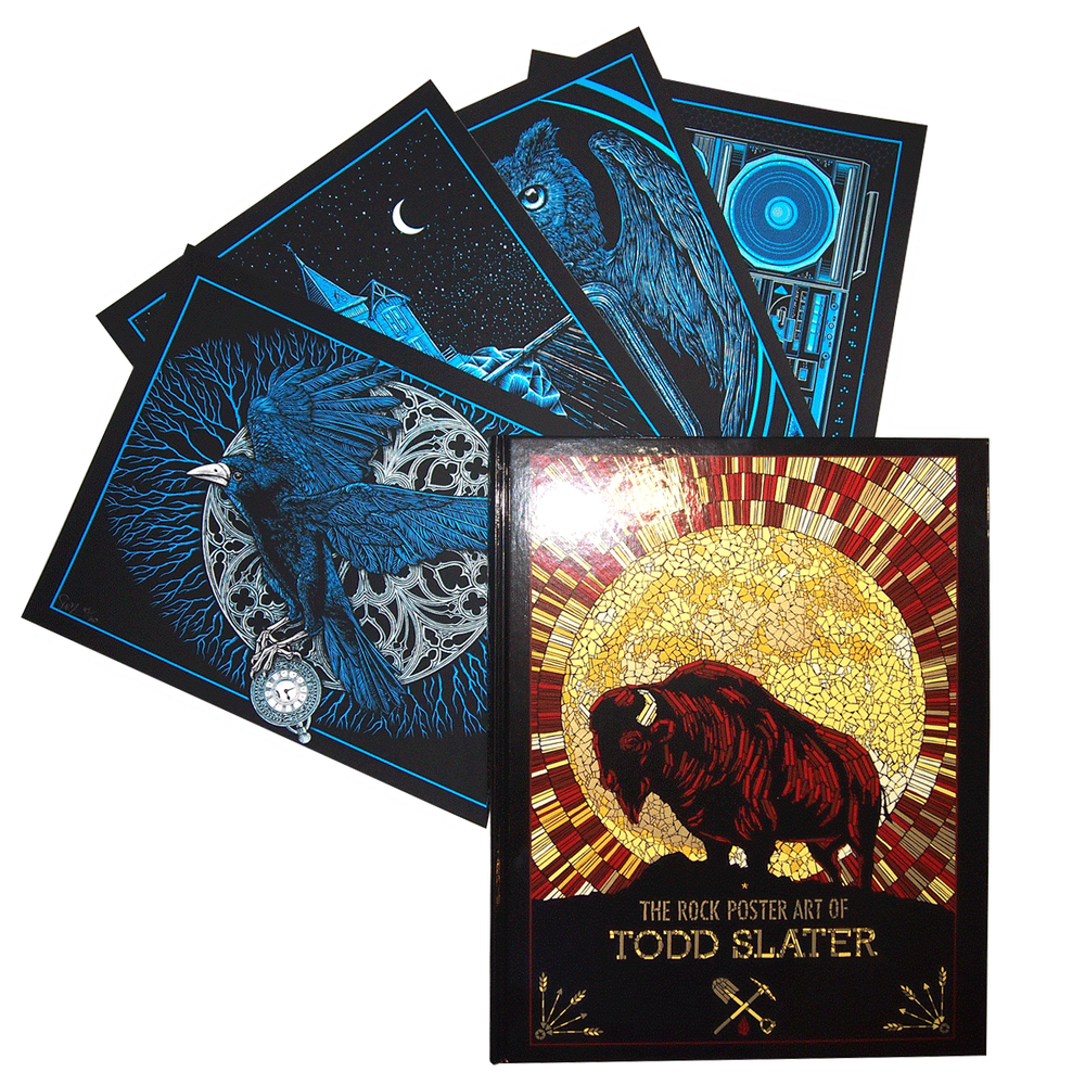 Todd Slater 'The Rock Poster Art' Book Available +