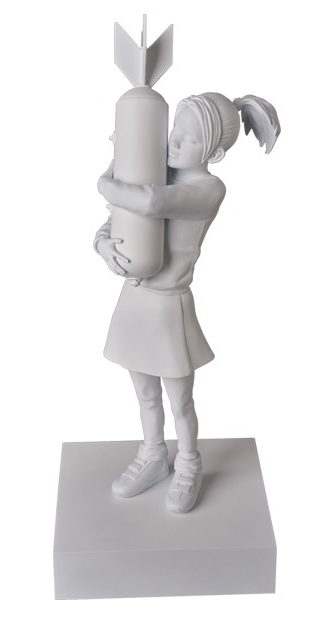 Mediacom 'Banksy Bomb Hugger' Sculpture Available