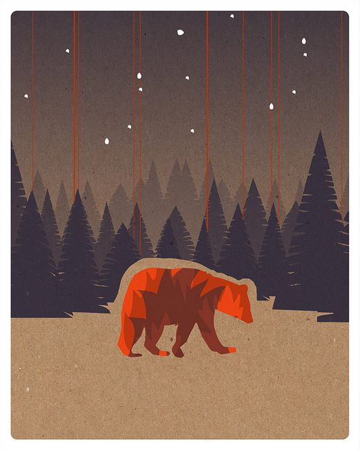 Rehearsal Rehearsal 'Bear' Print Available