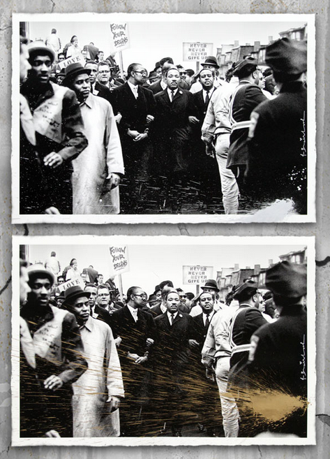 Mr Brainwash 'March For Love' Print Release Details