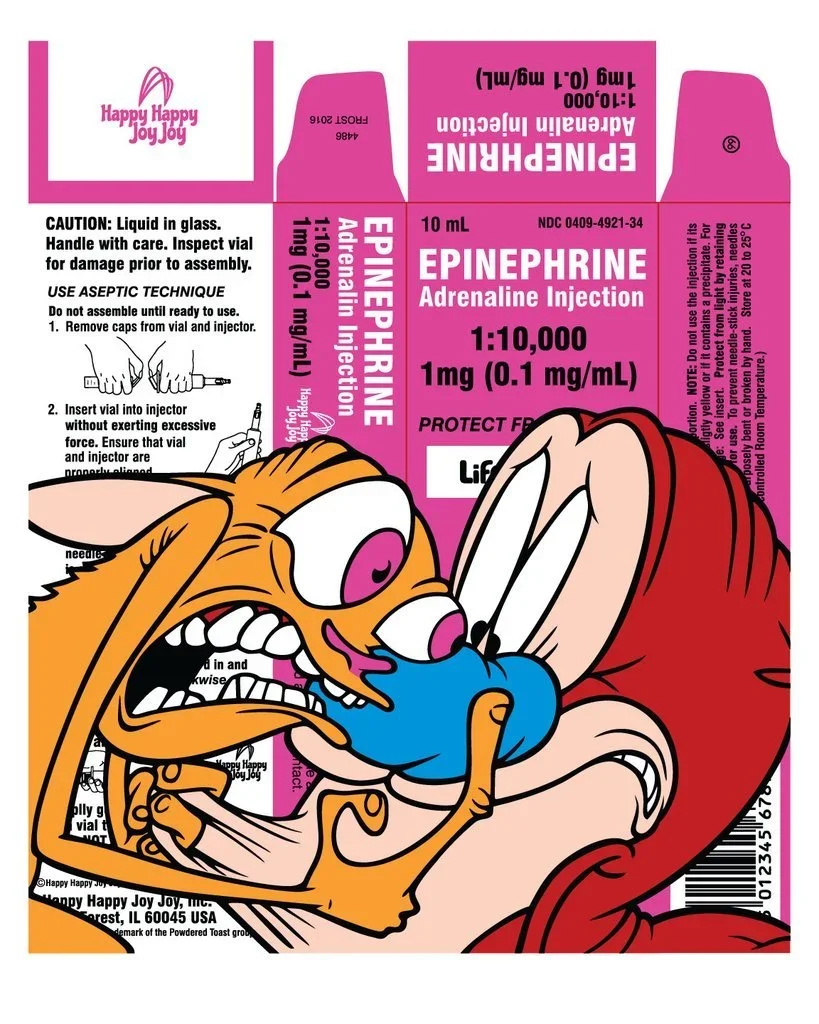 Ben Frost 'Happy Happy Joy Joy' Print Available