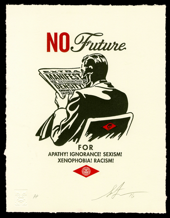 Obey 'No Future' Print Release Details