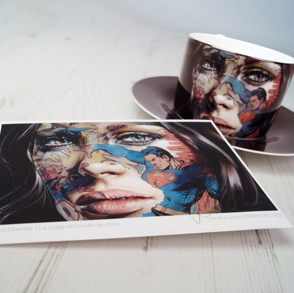 Sandra Chevrier 'La Cage...' Cup + Saucer Release Details