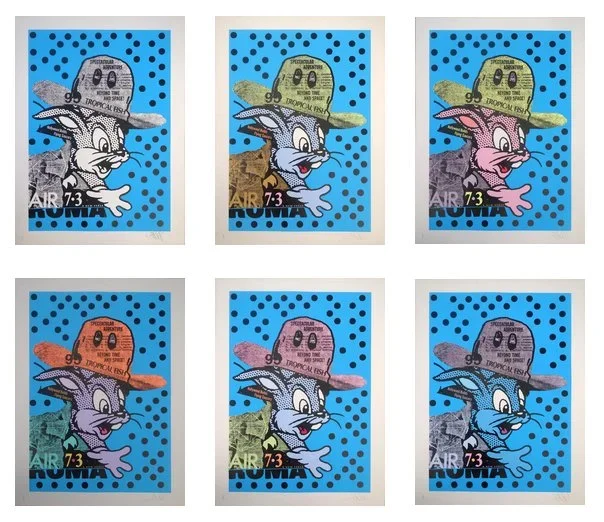 A.Ce London 'Bunny Roma' HPM Prints Available