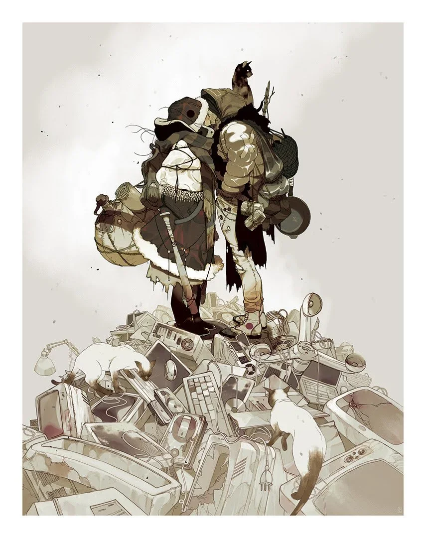 Tomer Hanuka 'Signal To Noise' Print Available