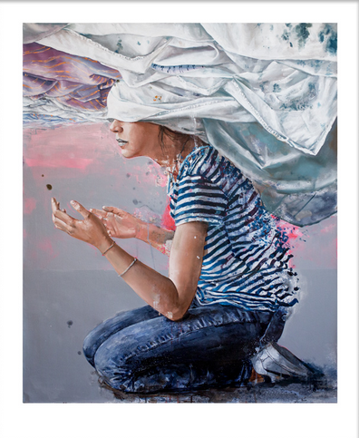 Fintan Magee 'Head In The Clouds' Print Available