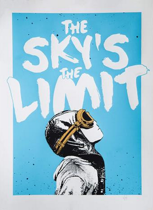 NME 'The Sky's The Limit' GOLD Print Available