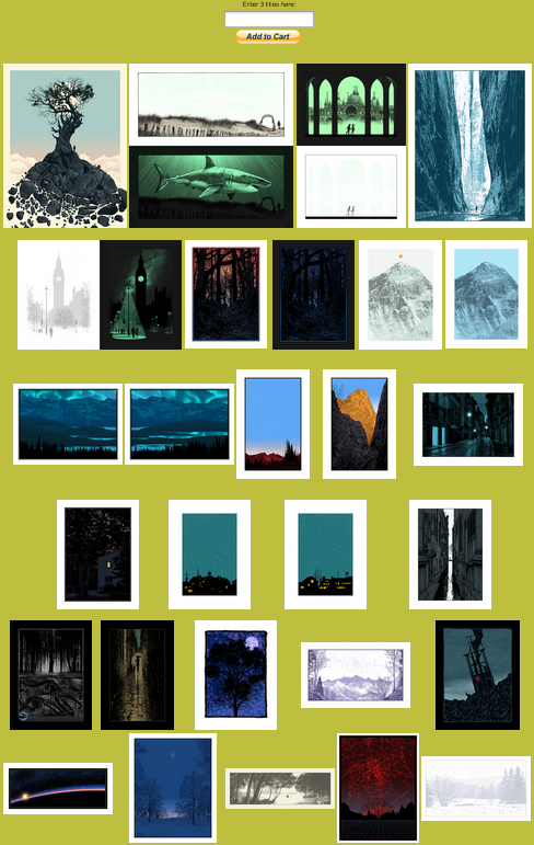 Dan McCarthy '3 For $88' Print Sale