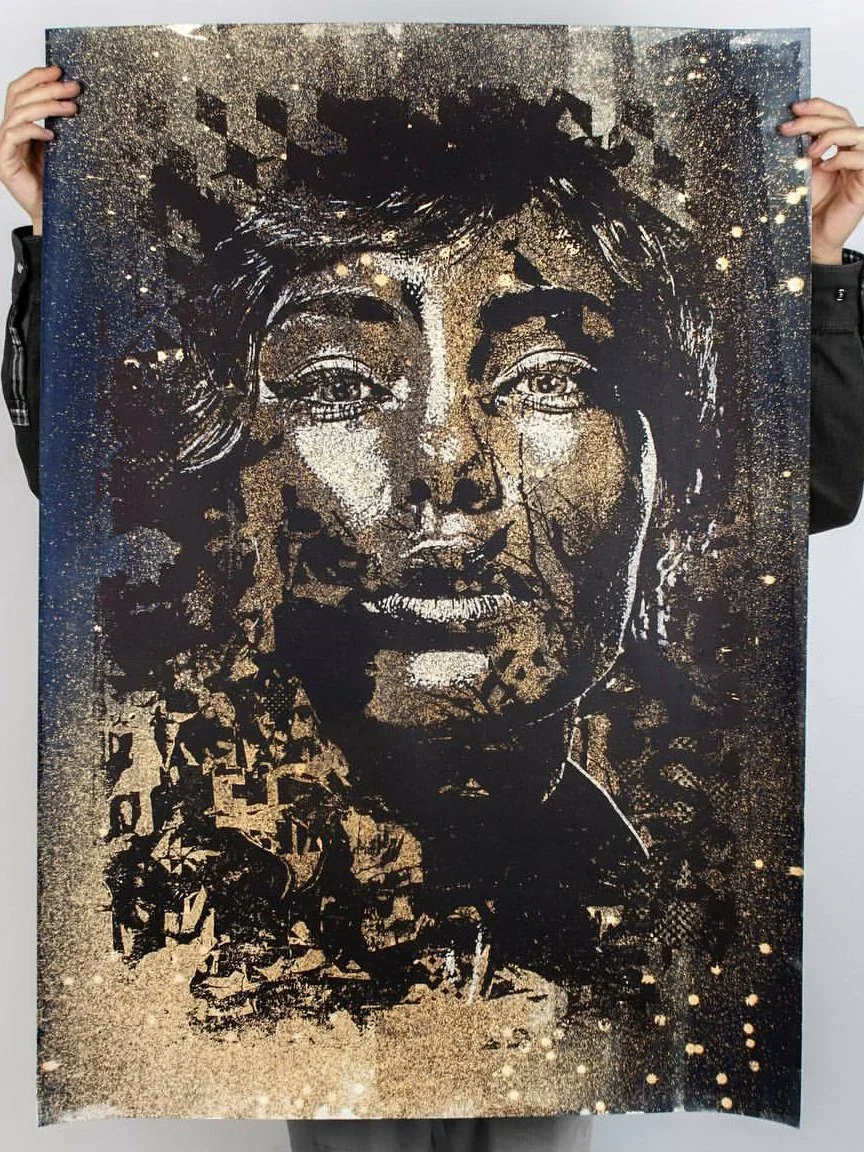 Vhils 'Tenuous' Print Release Details