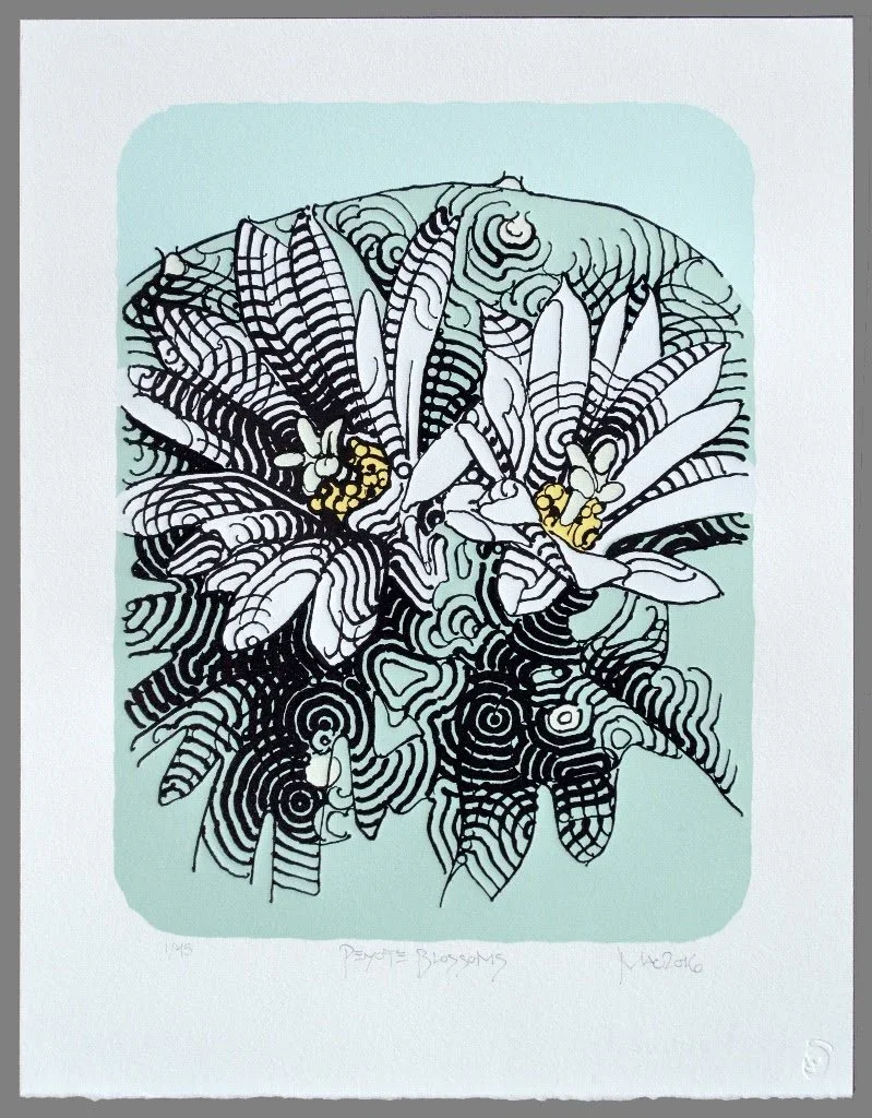 El Mac 'Peyote Blossoms' Prints Available