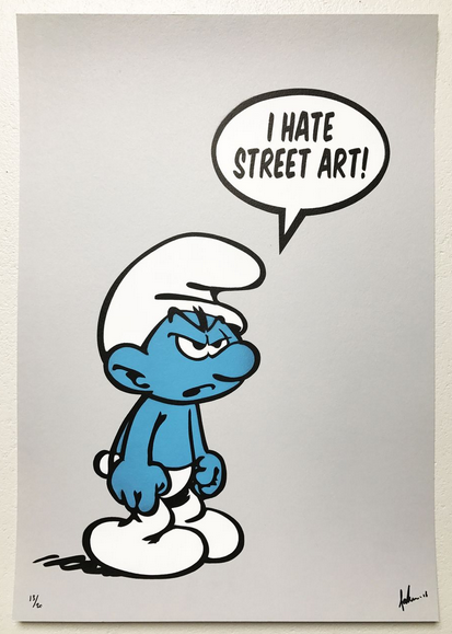 Fake 'I Hate Street Art' Prints Available