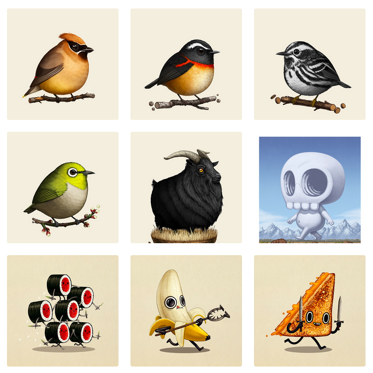 Mike Mitchell Surprise Prints Available