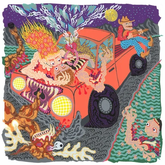 Aaron Johnson 'Deer In The Headlights' Print Available