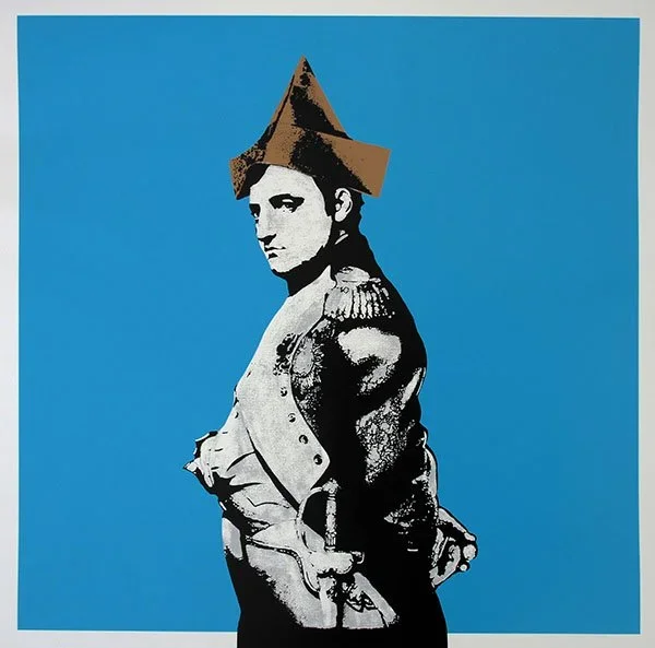 Dot Dot Dot 'Napoleon' Turquoise Print Available