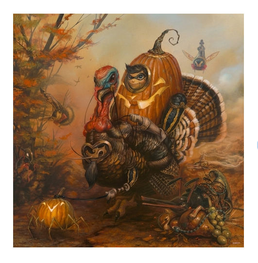 Greg Craola Simkins 'The Gobbler' Print Available