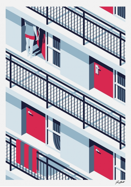 Jeremy Booth 'Dear Lets Go' Print Available