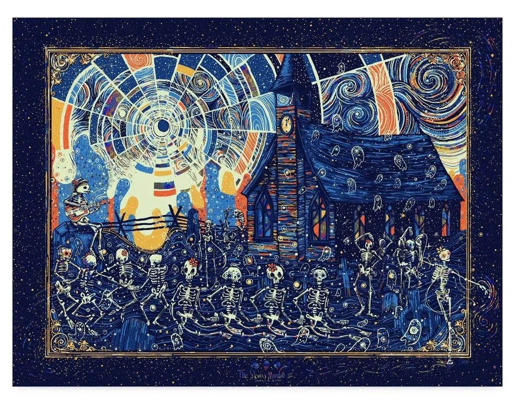 James R. Eads 'The Skully Mambo III' Print Release Details
