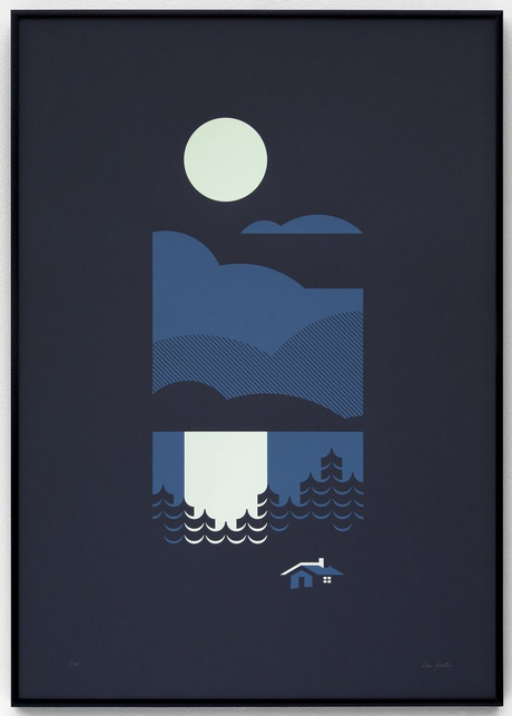 The Lost Fox 'Cabin' Print Available