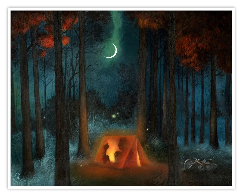 Dan May 'Camp Out' Print Available