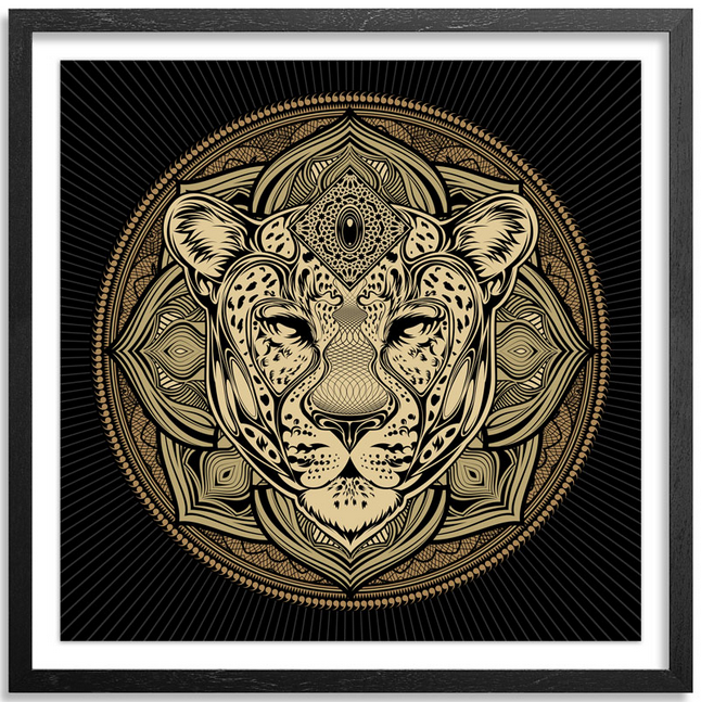 Chris Saunders 'Jag Mandala' Print Available