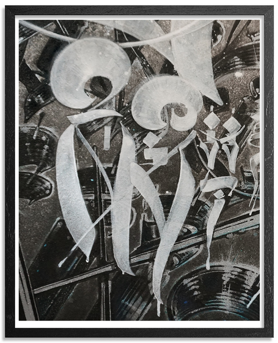 Chaz Bojorquez 'Right' Print Available