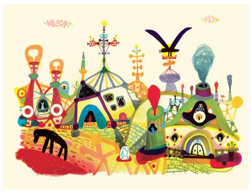 Souther Salazar 'Factory Town' Print Available