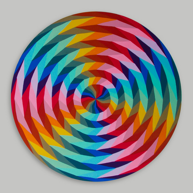 Kristin Farr 'Magic Hecksagon' Rainbow Power Print Available