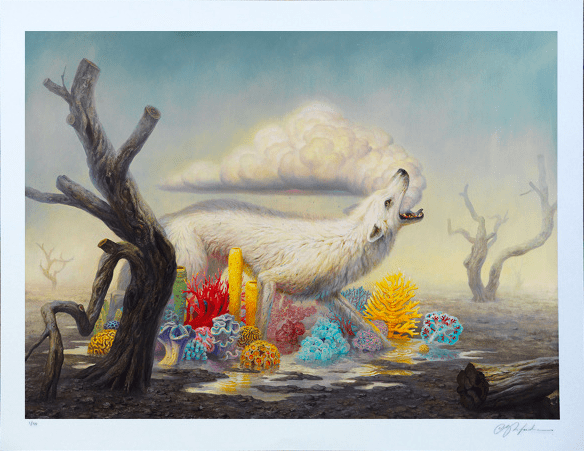 Martin Wittfooth 'Rainsong' Print Available NOW