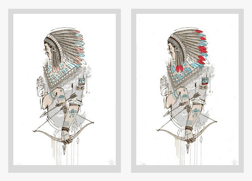 Word To Mother 'Native' Prints Available
