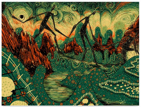 James R. Eads 'Four Giants' Print Available