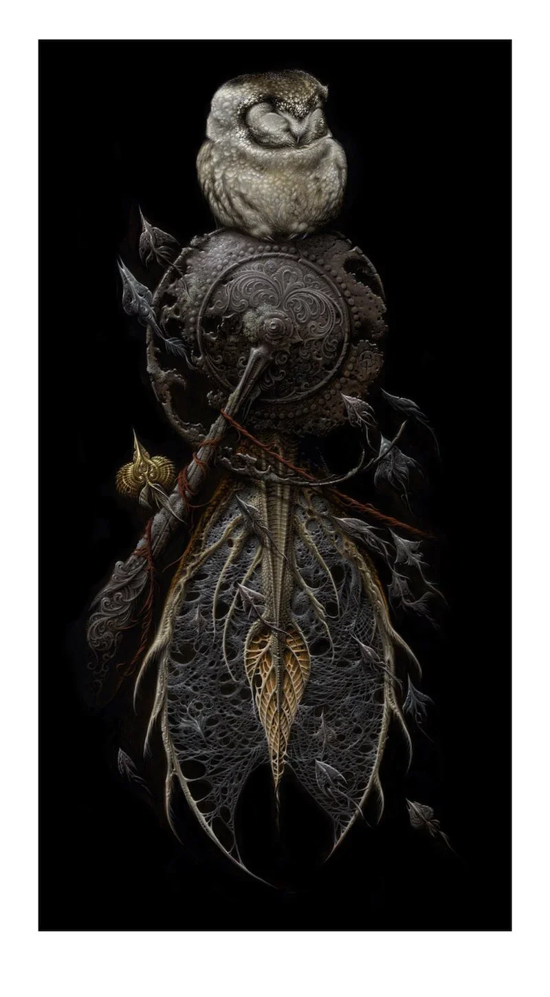 Aaron Horkey Time Released Print Details