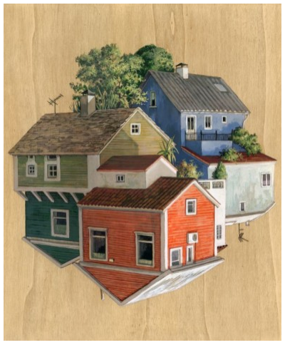 Cinta Vidal 'Islandia' Print Available