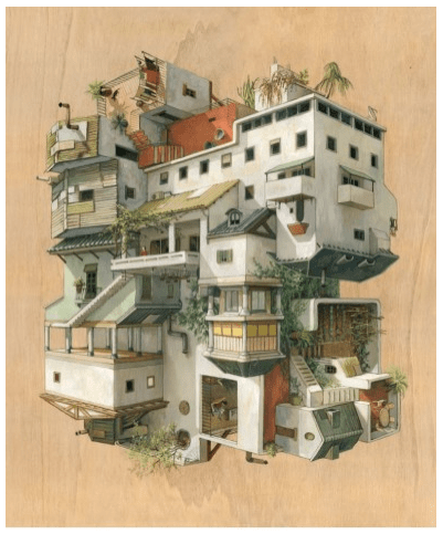 Cinta Vidal 'Barriada' Print Available