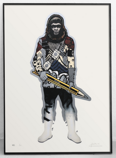 Adam Fantome 'Guerrilla' Print Available