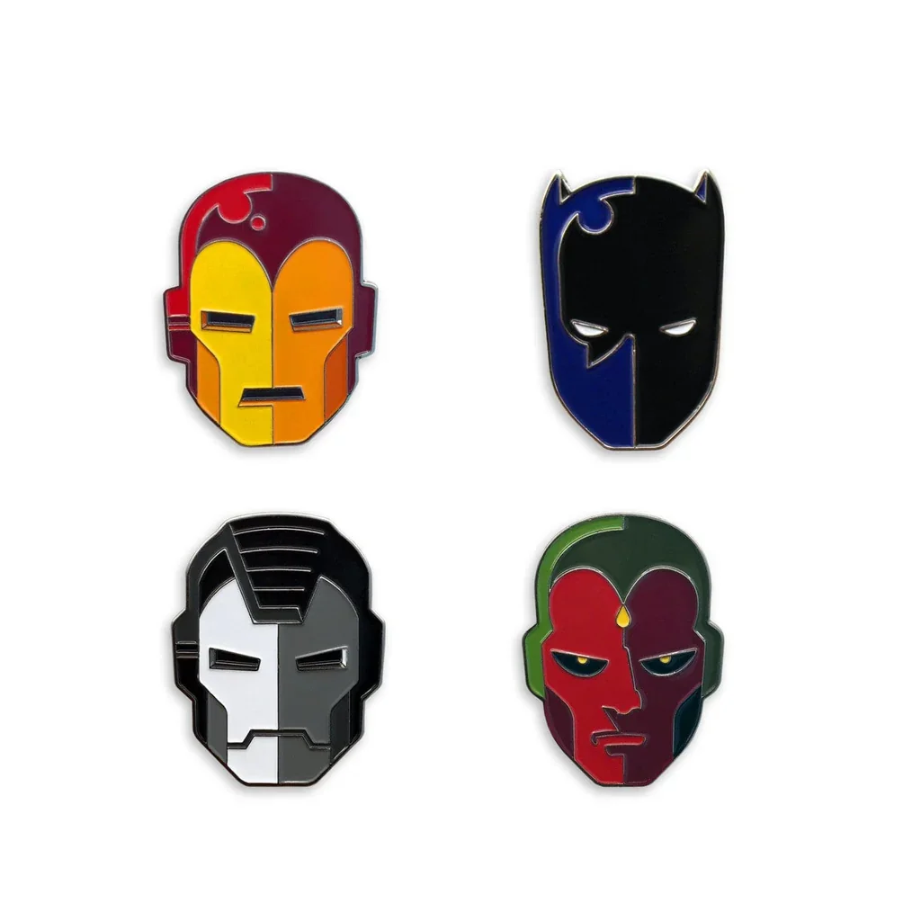 Tom Whalen 'Team Iron Man' Pin Set Available