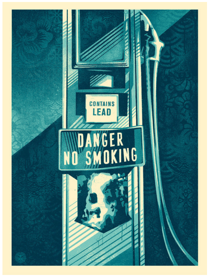 Obey 'Danger No Smoking' Print Available