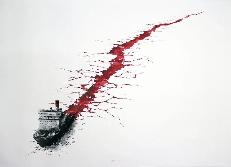 Pejac 'Wound' Print Release Details