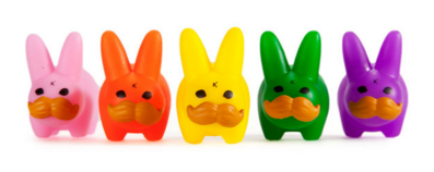 Frank Kozik 'Mini Stash Labbit' Pride Set Available