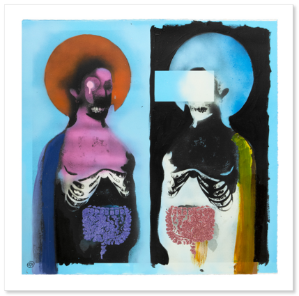 Robert Del Naja (3D) 'Sacred Gut 2' Print Available